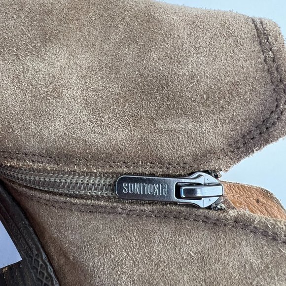 Pikolinos Suede Leather Ankle Boots Bootie ORDINO Sz 39 8.5 9 brown boho bootie - Picture 9 of 9